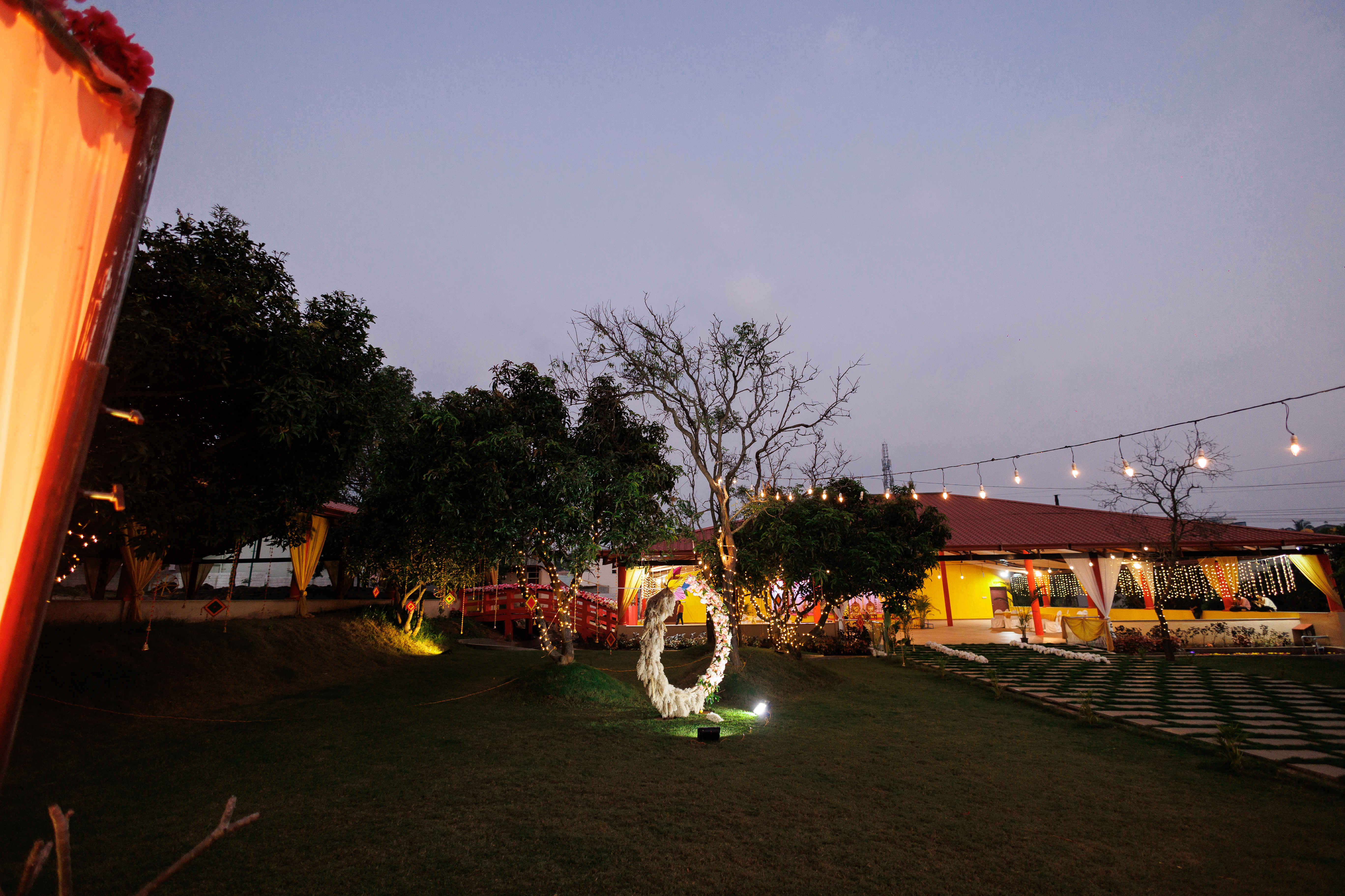Skylight Pavilion Evening